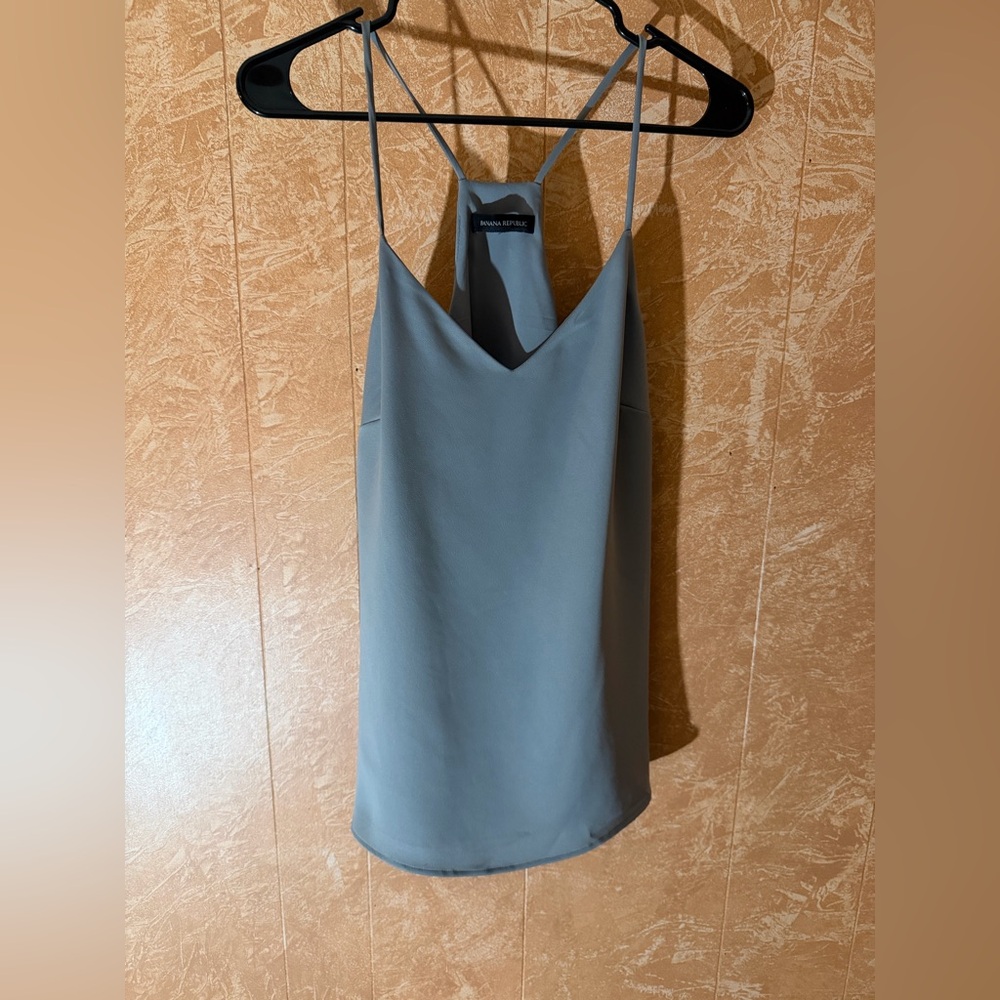 Banana Republic Sleek Gray Camisole Top